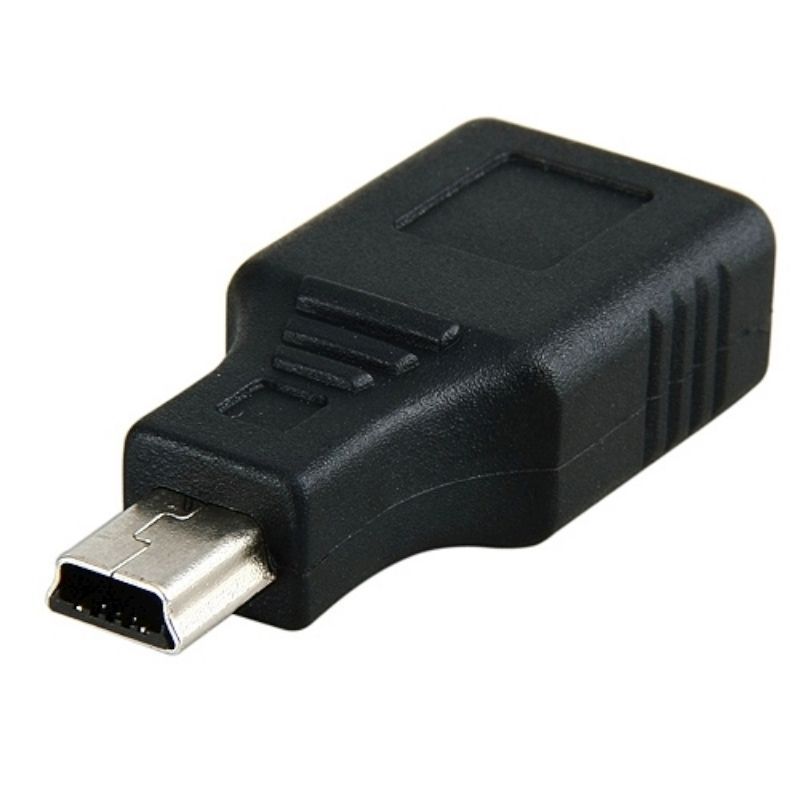 Otg Adapter Zwart Usb 2.0 A Female Naar Micro Usb B 5 Pin Male Mini Otg Adapter USB2.0 converters Voor Computer Pc Tablet