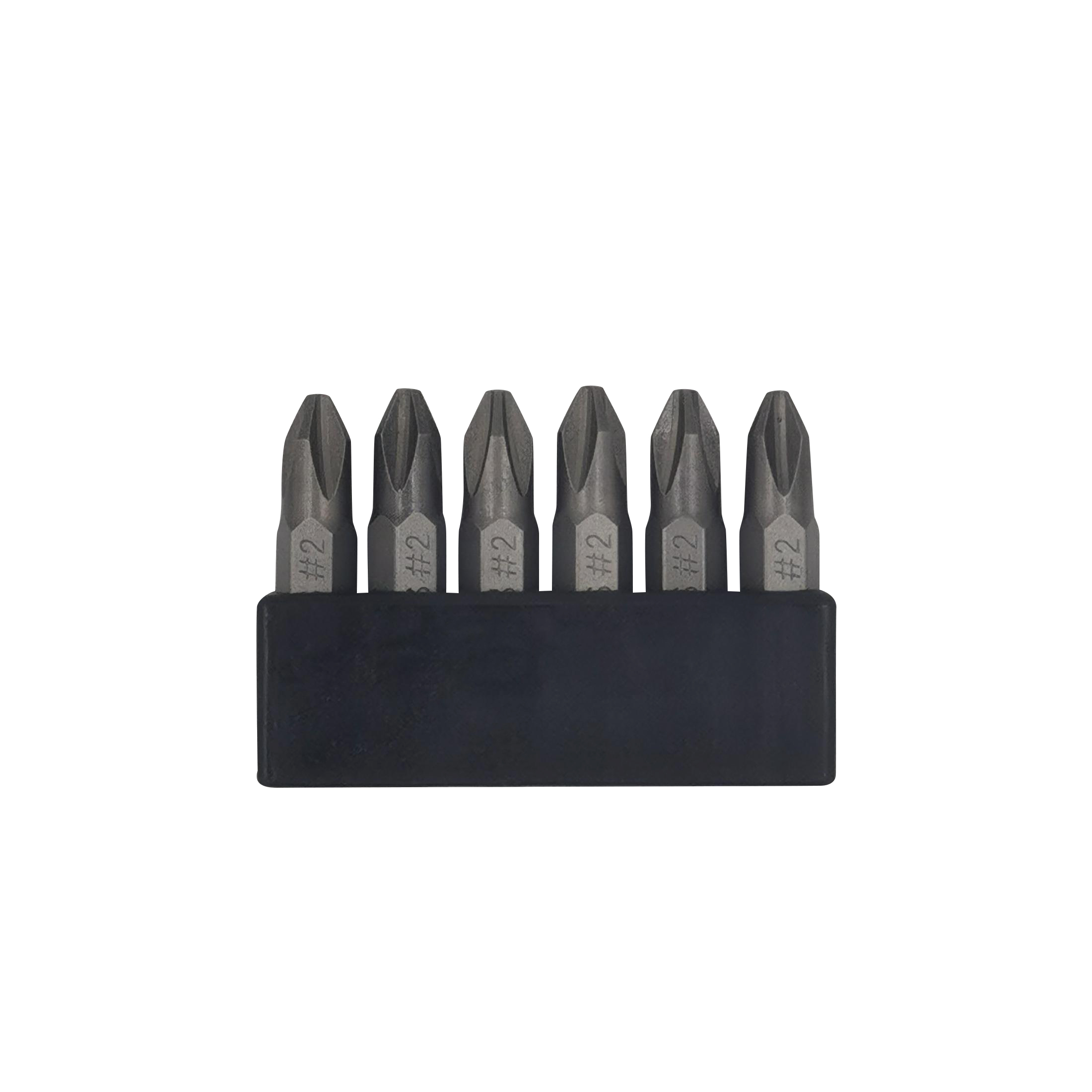 6Pcs 35mm JIS Screwdriver Bit Set with Magnetic Tip, 1/4 Hex Shank, S2 Alloy Steel & 6-Slot Storage Strip – Perfect for Japanese: Chocolate