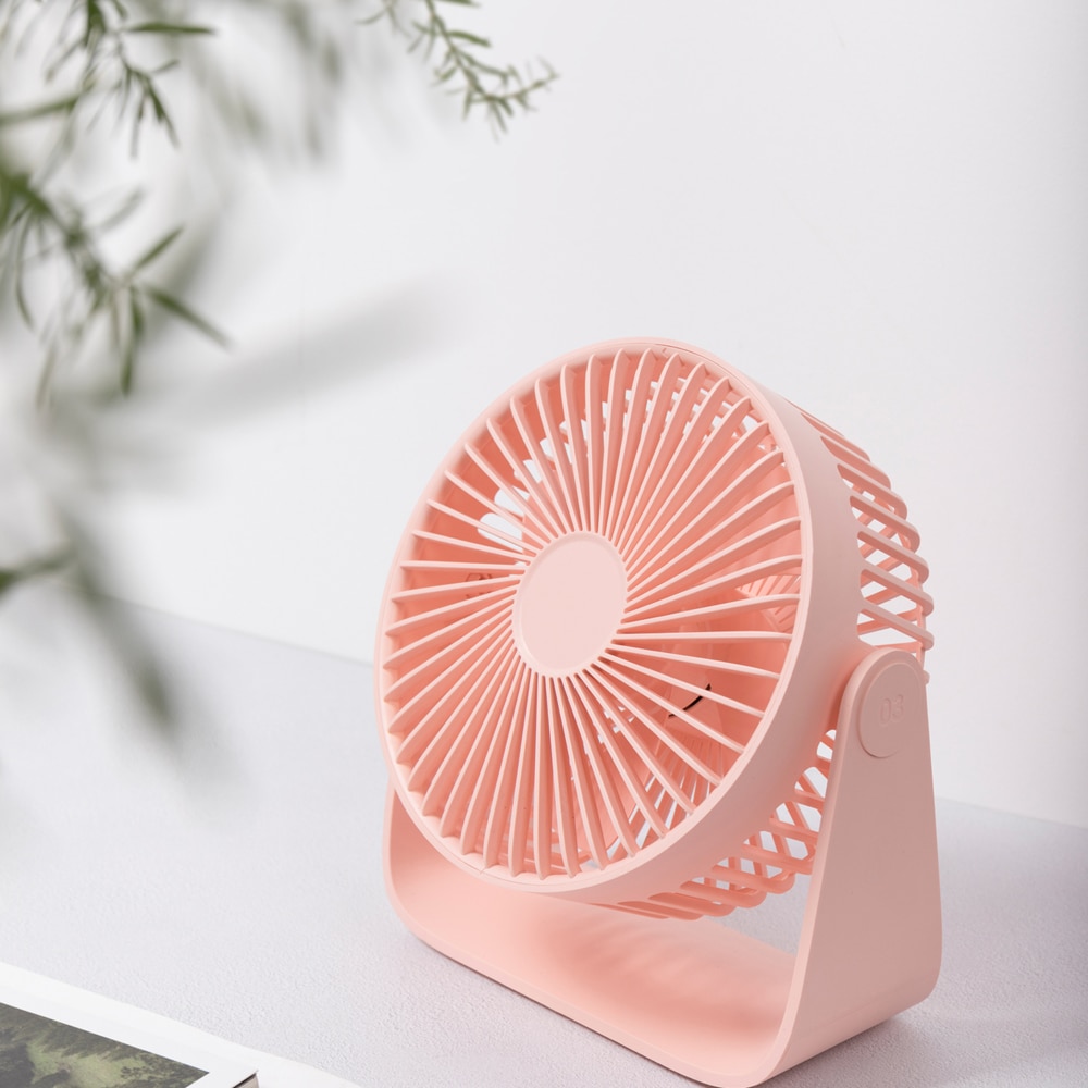 Xiaomi Sothing Mini Fan Portable USB Fan Double Leaf Desktop Fan Ultra Quiet Smart Touch Summer Cooler 360 degrees For Home