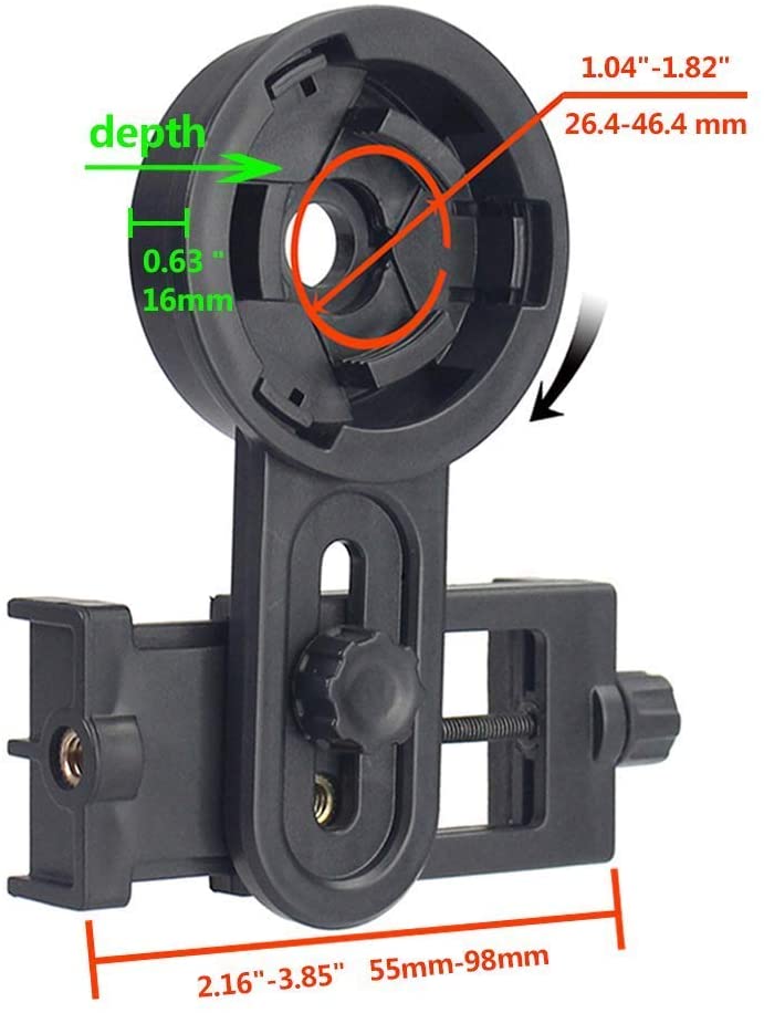 Schnell Fotografie Stehen Adapter Montieren Stecker für Teleskop Fernglas Monokulare Spek Mikroskop für iPhone Samsung