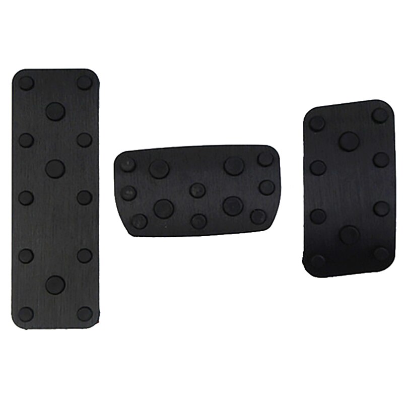 Aluminum Car non-slip Pedals Foot Pads Accelerator Covers For Subaru Outback - Legacy - Accessories black