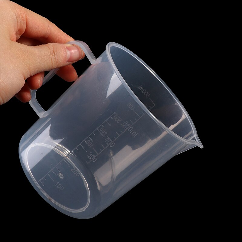 1Pc 200/250/500/1000/1500/2000ML Plastic Measuring Cup Jug Pour Spout Surface Kitchen