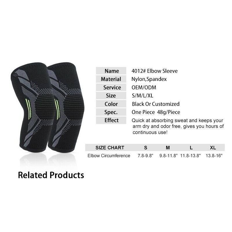 Elbow Brace Basketbal Tennis Golfer Gym Artritis Arm Mouw Black Wrap Bandage Compressie Mouwen