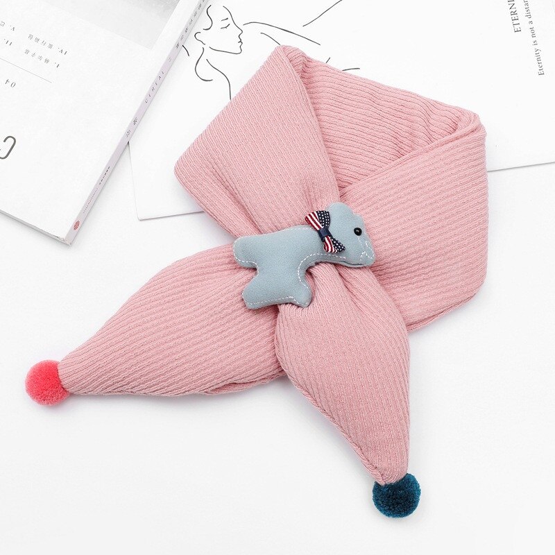 Bufanda para niños de invierno cálido bufanda para niños y niñas bufandas de cuello de algodón para bebés: 13