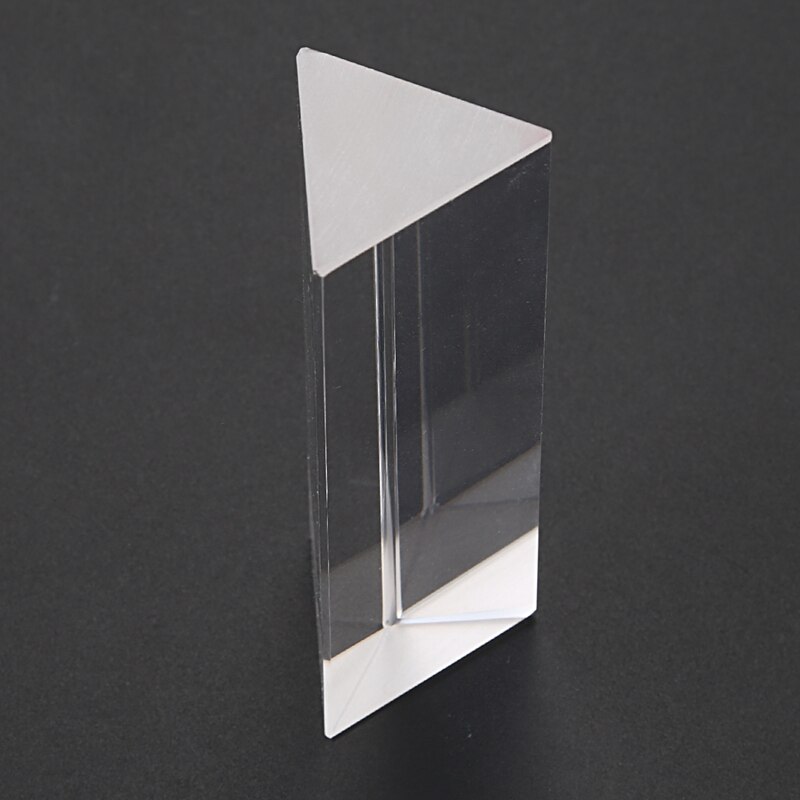 Natuurkunde onderwijs prisma precisie optisch glas 4 inch