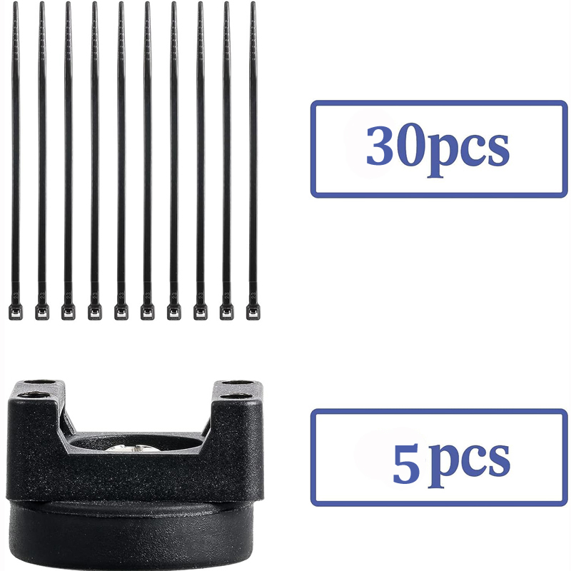 Magnetic Zip Tie Mount Multipurpose Cable Holder, Wire Management Bases, Cable Tie Mount, 22mm, 31mm, 43mm: 4m / Gold