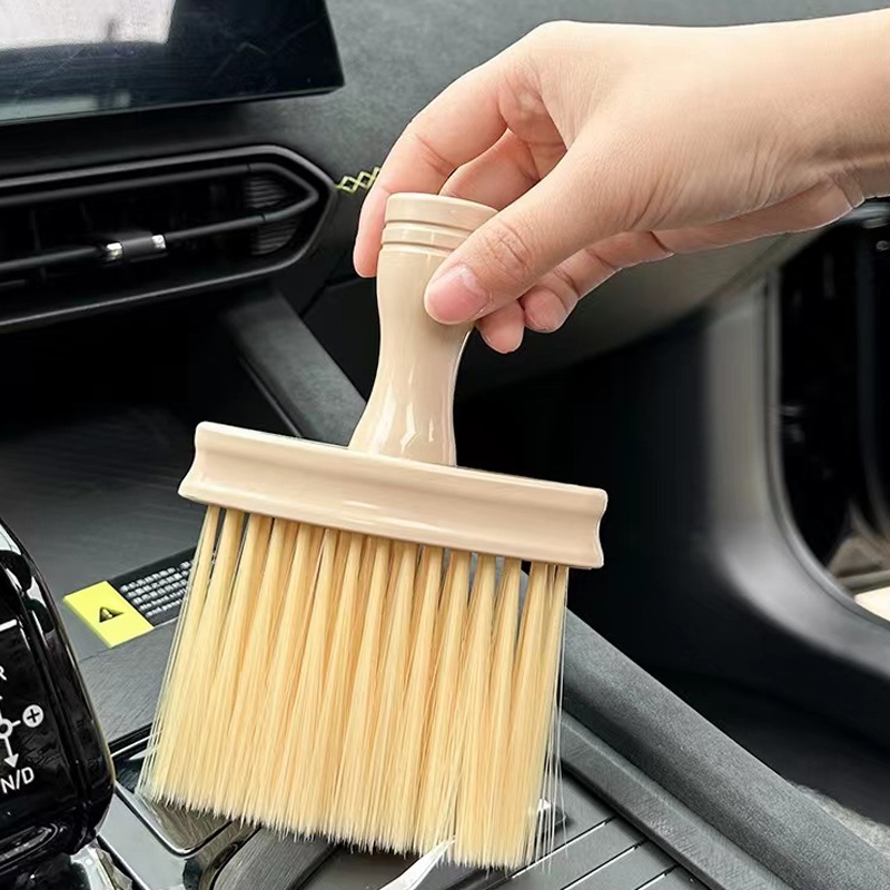 Billuftborste billuftkonditionering biltvätt borste interiör rengöringsborste rengöringsverktyg