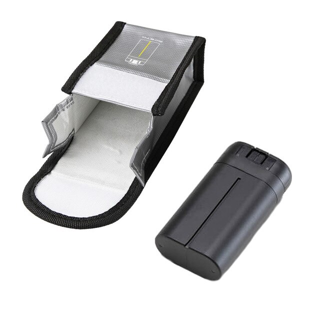 Dji mavic mini -akupakkaus 1/2/3 akkuyksikkö suojaava säilytyspussi lipo-kassi räjähdyssuojattu dji mavic mini: 1pc akulle