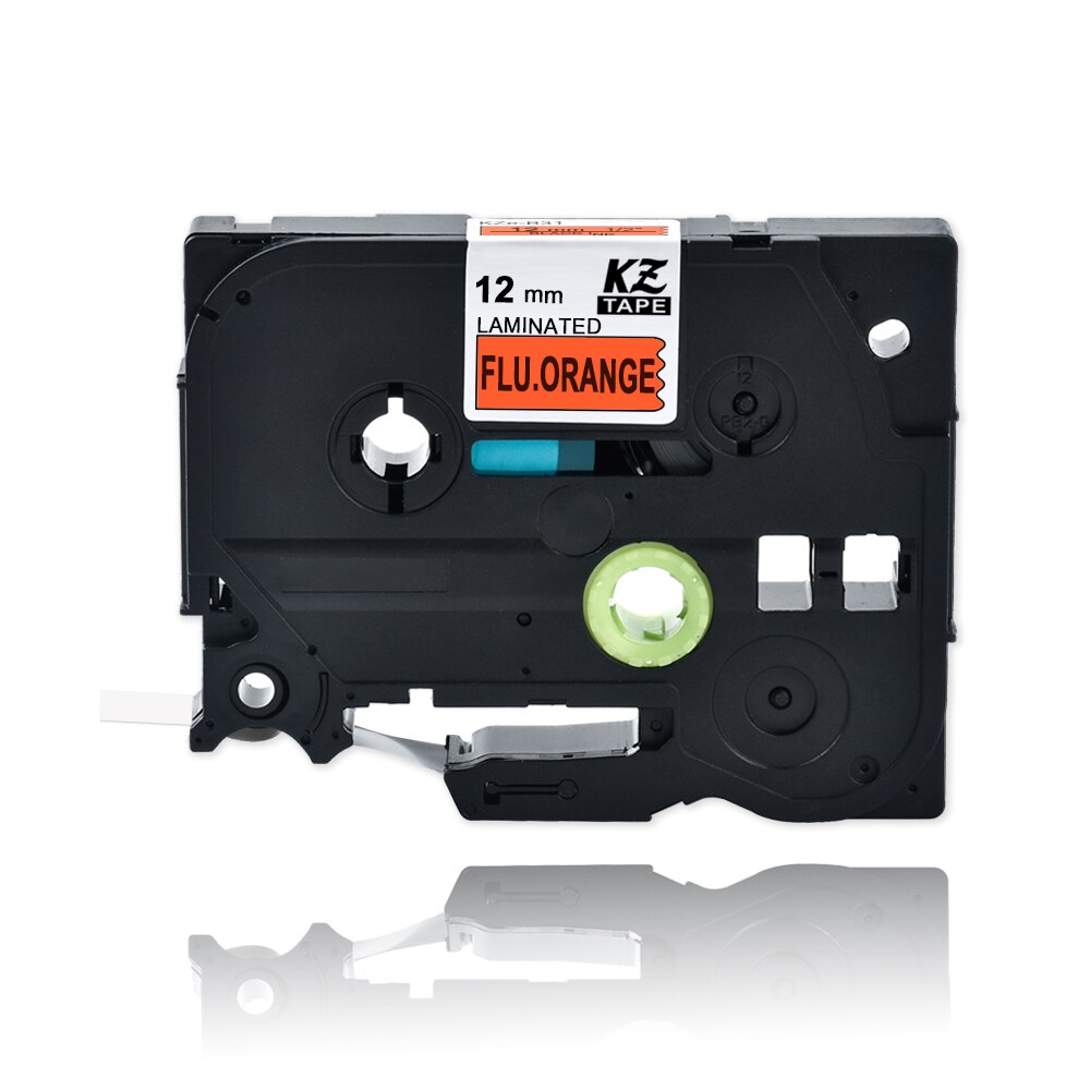 1Pcs Kze 12Mm Multicolor Compatibel Brother Tze-231 Gelamineerd Tze231 Tze 231 Label Tape Tz231 Voor Brother P-Touch printer