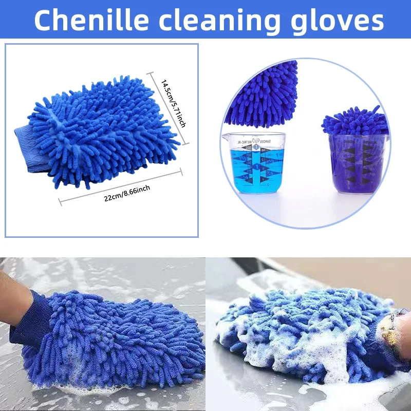Car Cleaning Kit Scrubber Boor Detaillering Borstel Set Airconditioner Ventilatieopeningen Handdoek Polijstmachine Auto Auto Detaillering Gereedschap