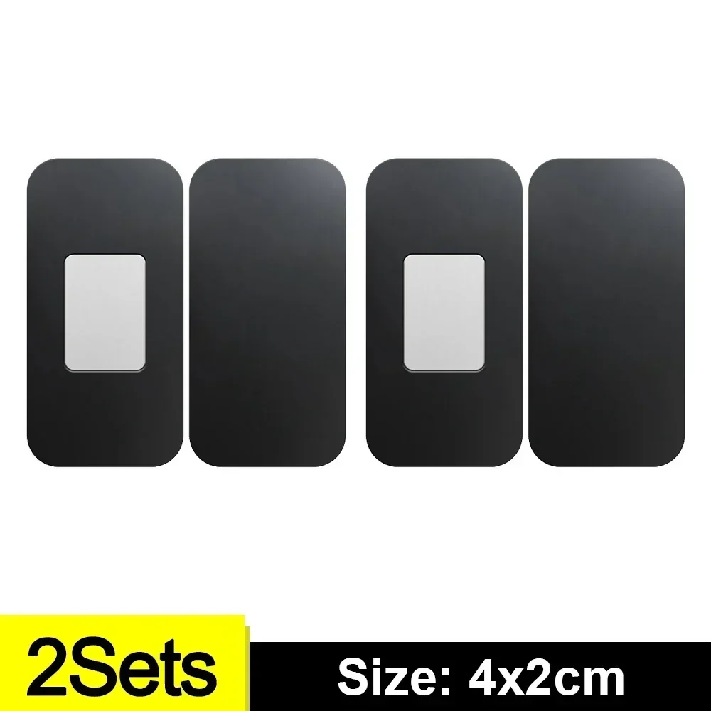 1/6Sets Magnetische Kast Vangt Deur Stop Zelfklevende Onzichtbare Verborgen Magneet Kast Meubels Kast Lade Dichter Keuken: Bronze