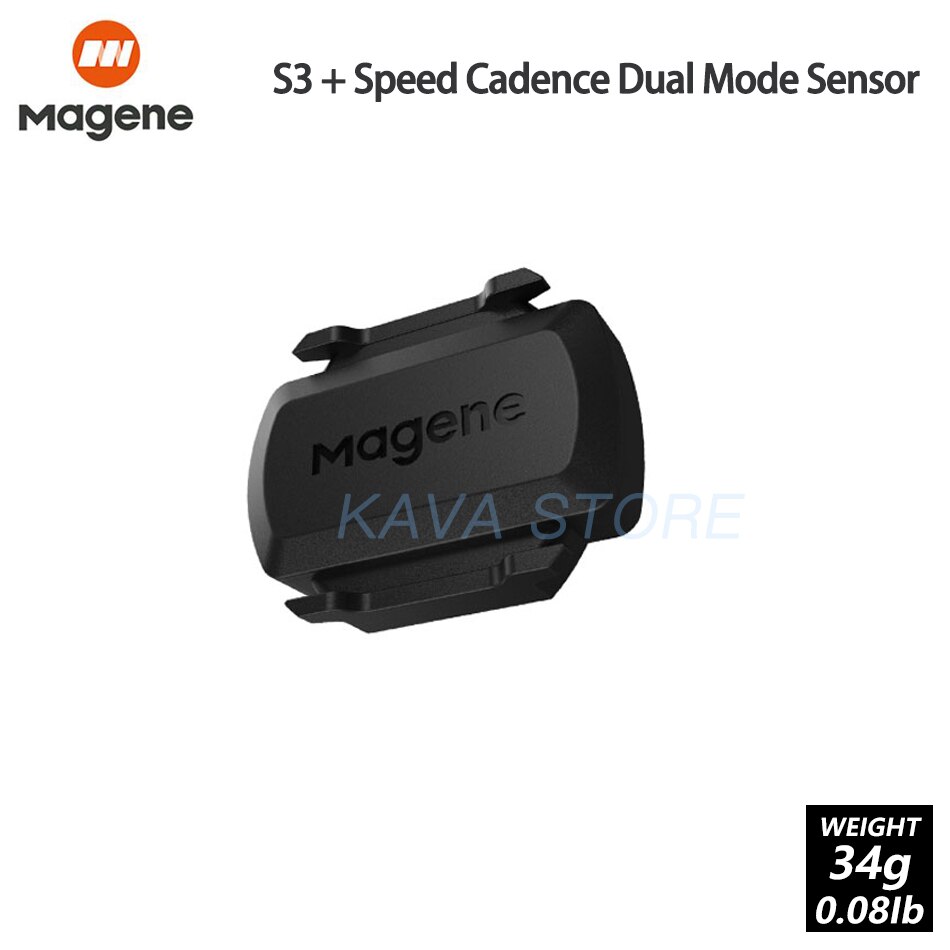 Sensor de cadencia de velocidad Magen S3 + ANT + velocímetro Bluetooth para Strava Garmin iGPSPORT Bryton, Ordenador de bicicleta con Sensor Dual H64: S3 Speed cadence