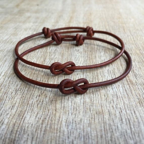 Eenvoudige Infinity Paar Armbanden Hem En Haar