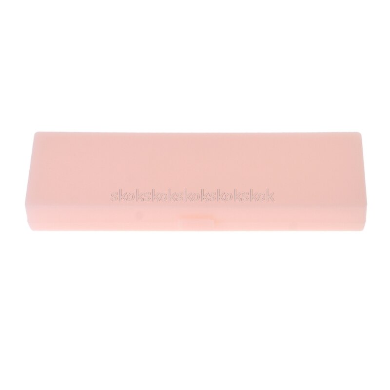 Boîte de rangement transparente PP stylo, boîte de rangement pour enfants fournitures scolaires de bureau matériaux muji style Au13 19: P1