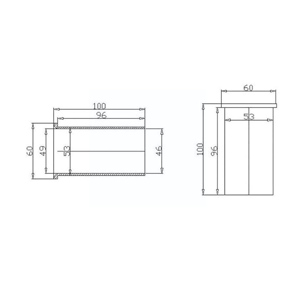 Speaker Port Tube Subwoofer Bass Plastic Air Port Vent Tube Speaker Connector Manufacturer Vent Accessories Ventilat D7c8