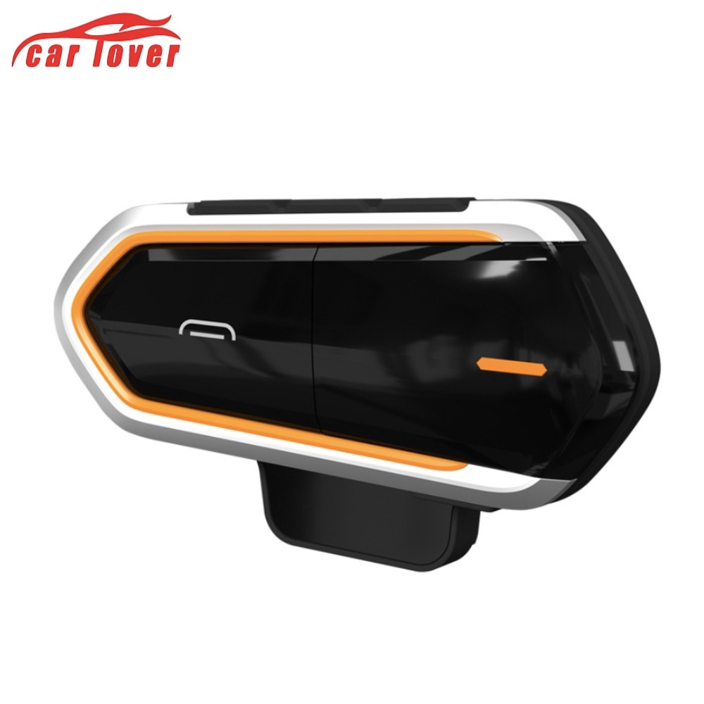 Motorfiets Intercom Helm Bluetooth Headset Bt Communicator Hoofdtelefoon Draadloze Moto Oortelefoon Zender Communicatie Systeem