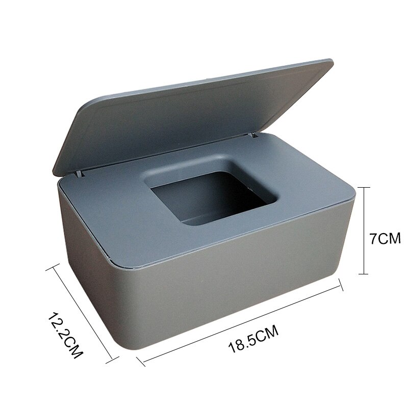 Stofdicht Tissue Opbergdoos Case Natte Doekjes Dispenser Houder Met Deksel Voor Thuis Bureau Auto Jhp-Best