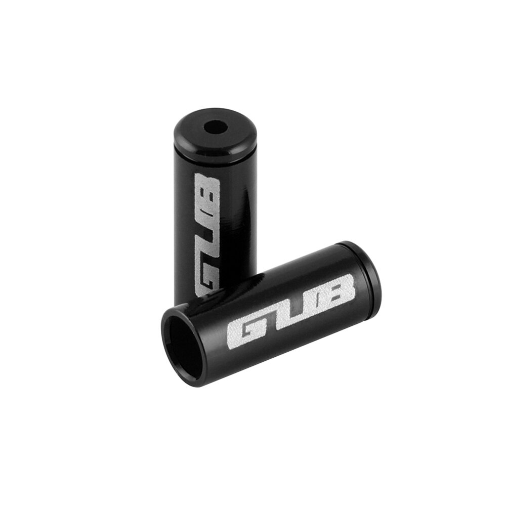 Gub 100 st aluminium cykelväxel bromsvajerhatt mountainbike racercykel bromsväxelvajer slang vajerskydd ändskydd tillbehör