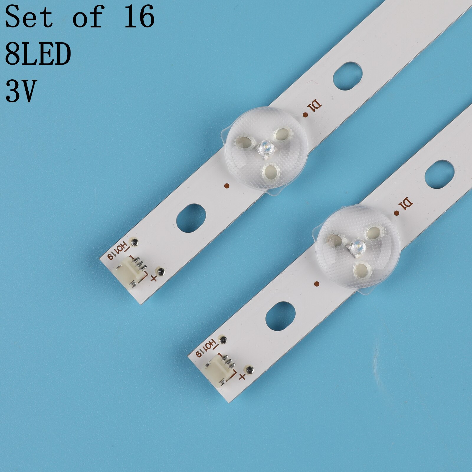 16pcs/Kit LED strips for SONY 65 TV KDL 65W850C KDL 65W855C KDL 65W857C KDL 65W805 T650HVF05 650TV02 V3 CX 65S03E01 8 lmpas