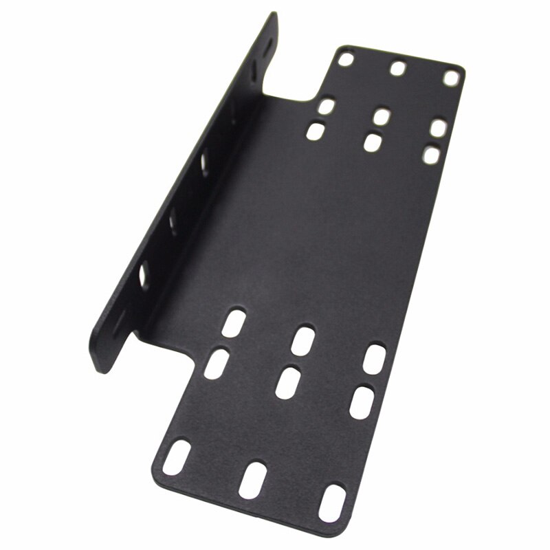1 Uds. Soporte Universal de matrícula de parachoques delantero para coche soporte de soporte barra de luz para todoterreno trabajo día camión ligero: Default Title