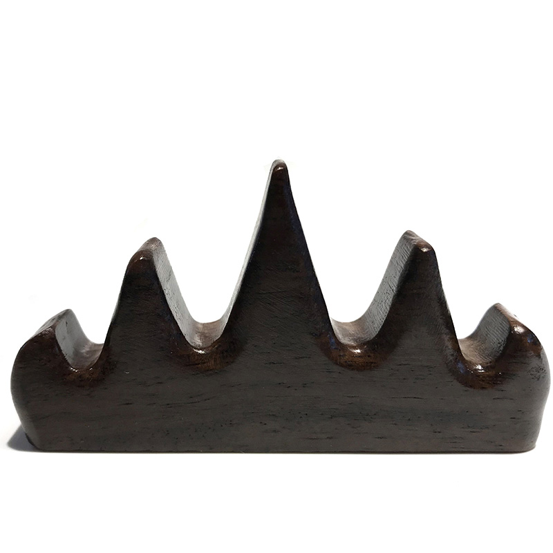 Klassieke chinese schrijfpenseelhouder met 4 houten poorten, koffiekleur, thuisonderwijs, thuiskantoor, schrijfwaren, gereedschap