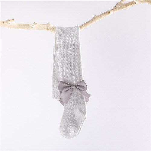 Pasgeboren Panty Voor Baby Solid Bow Baby Meisjes Panty Zomer Mesh Baby Meisjes Panty Items Voor Baby: Grijs / M 12to24Month