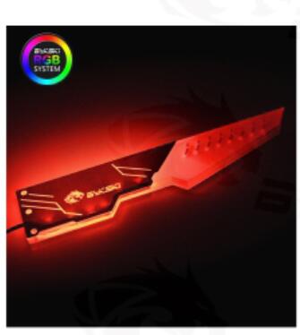 Bykski B-GPU-VC Graphics Card Bracket Acrylic GPU Holder Companion Support RGB/RBW Lighting 5V 3PIN 12V 4PIN Symphony