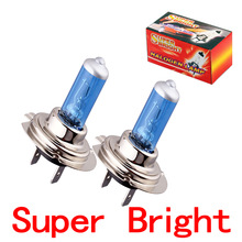 2Pcs H7 Super Bright White Mist Halogeenlamp 55W Auto Head Light Lamp 55W V2 Parking Auto lichtbron U20