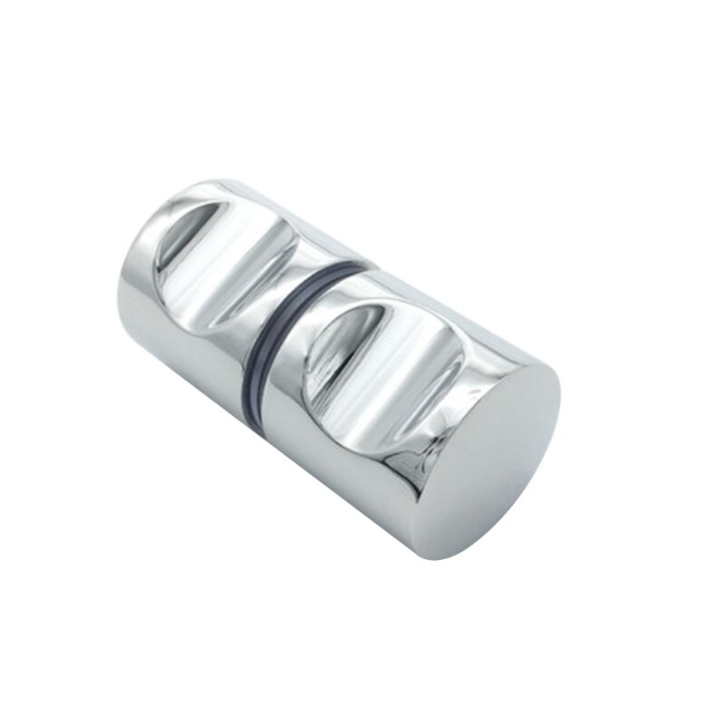 Solid Aluminum Alloy Glass Door Knob Puller Push Kitchen Bathroom Shower Cabinet Handle with Screw Home Hardware: C