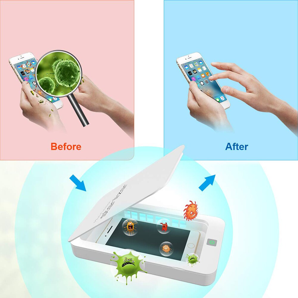 Haushalt Aromatherapie UV Sterilisator Fall Telefon Maske Desinfektion Sauber Box