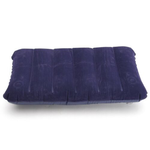 Faltbare Kissen draussen Reise Schlaf Kissen Luft Aufblasbare Kissen Fr Brechen Rest Marine Blau
