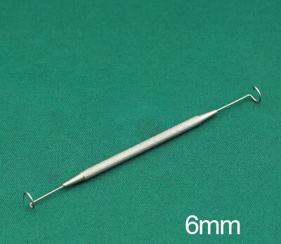 Titanlegering oftalmologi kirurgi instrument hale probe mikroskopi nåle værktøjer: Børstet krom
