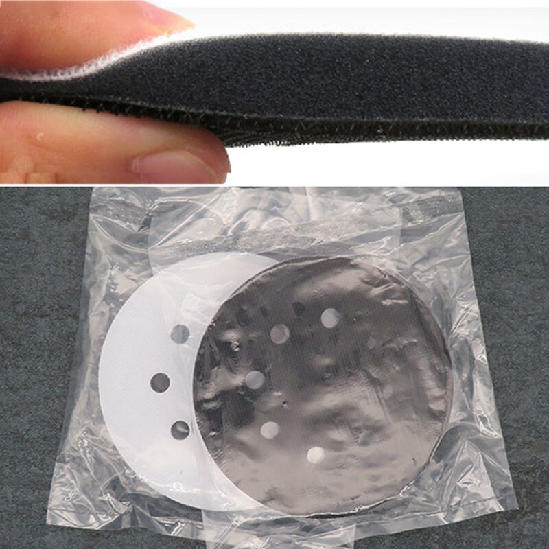 5 tommer 8 huller krogløkke blød svampepude grænseflade bufferpude 125mm til cd  nj88