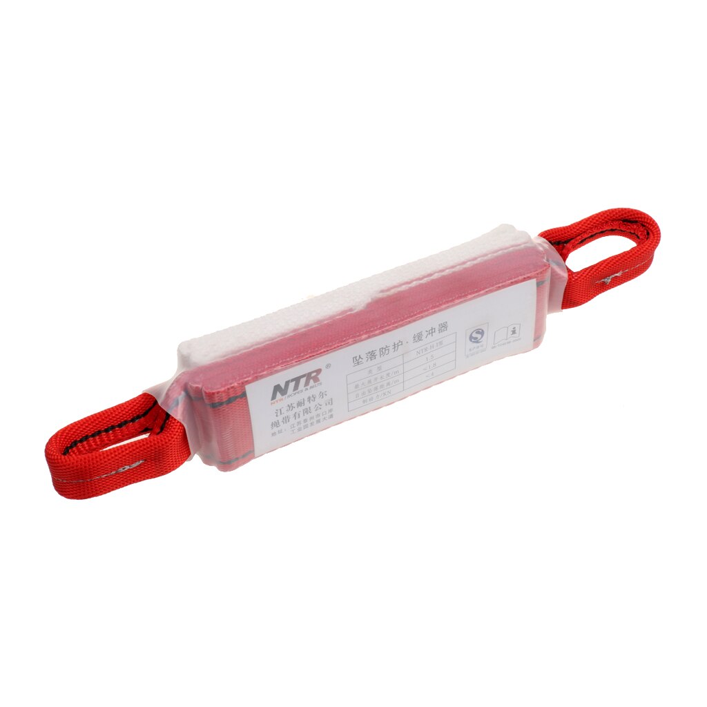 Climbing Rescue Safety Lanyard Shock Absorption Rope Fall Protection 28.5cm