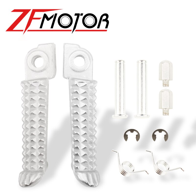 Motorfiets Aluminium Front Voetsteunen Voetsteun Voor Yamaha Yzf R1 R3 R6 R15 R25 MT03 MT07 MT09 MT25 XJ6 XJR1300 FJR1300