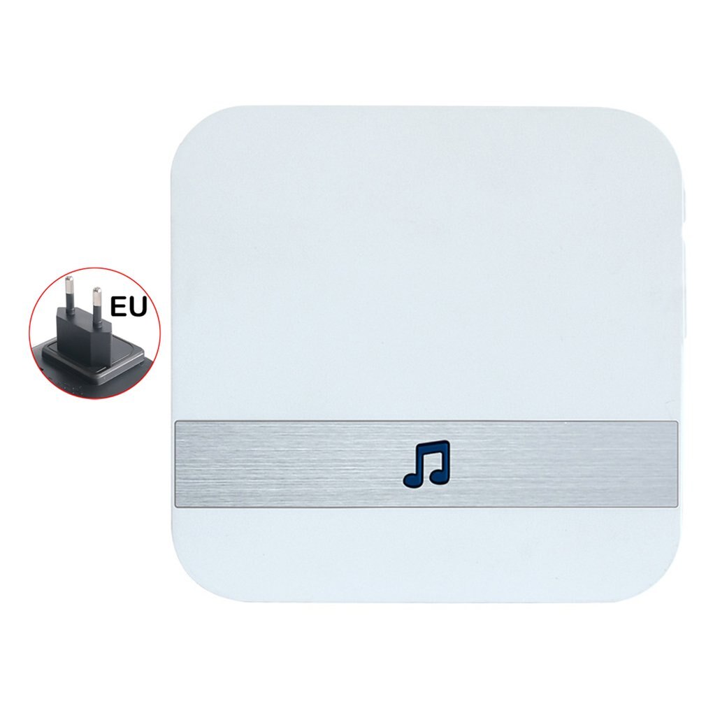 Timbre con WiFi, timbre inalámbrico para interiores, extensor de timbre con volumen, selección de melodías para la seguridad del hogar: Default Title