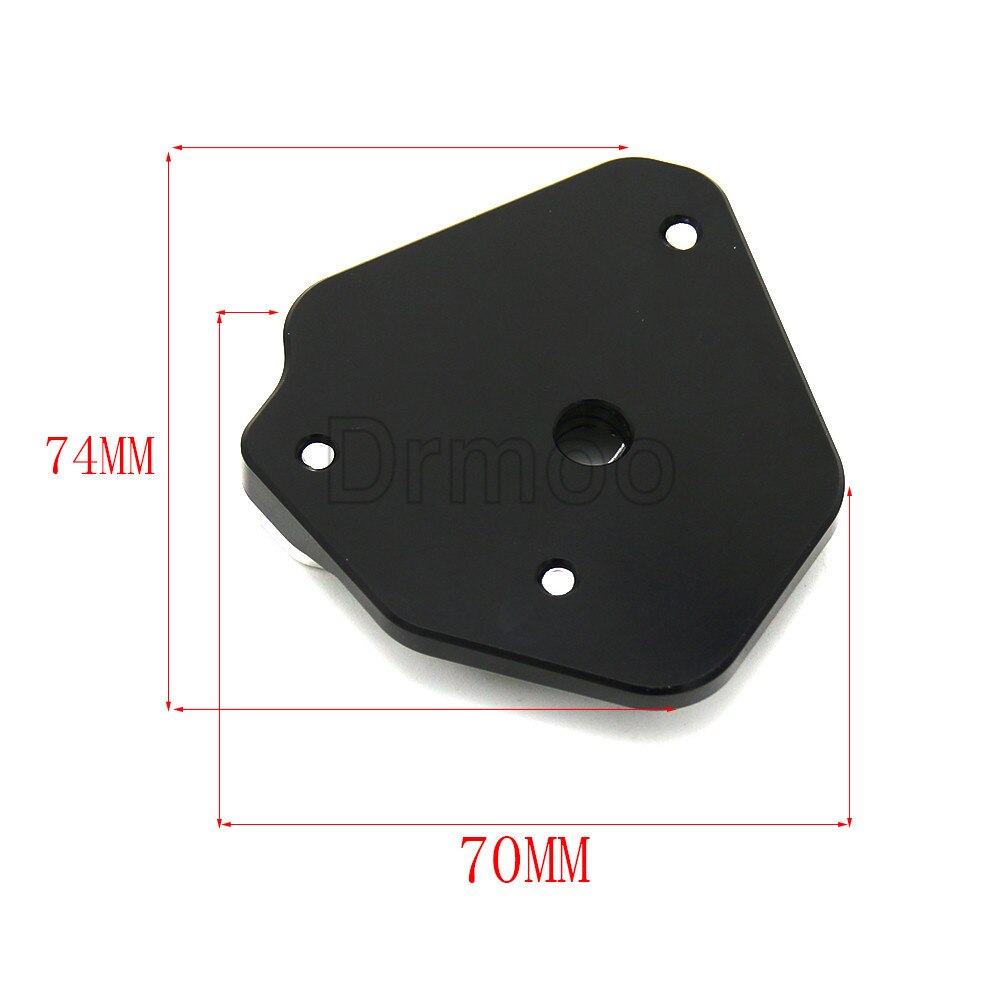 Motorcycle CNC Accessories Motorbike Side Stand Enlarge Extension Kickstand For KTM DUKE 125 200 390 RC125