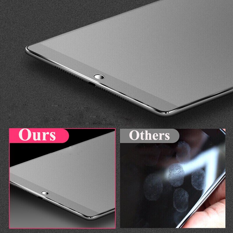 För ipad pro 12.9 11 matt frostat härdat glas skärmskydd pantalla för ipad pro 10.5 9.7 skyddsglas