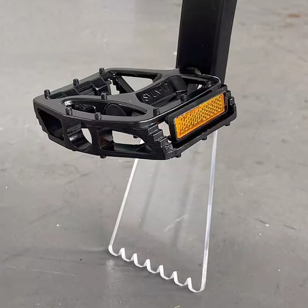 Supporto Riparazione Bicicletta - Acrilico Trasparente - Stoccaggio Antiscivolo