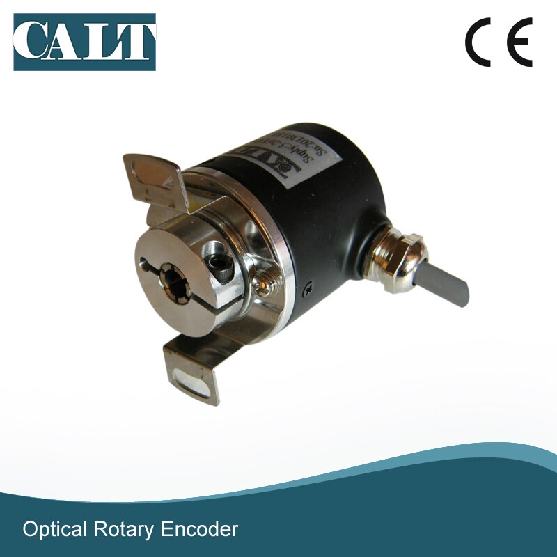 CALT 8mm blind shaft encoder 1000 ppr small optical encoder for embroidery machine