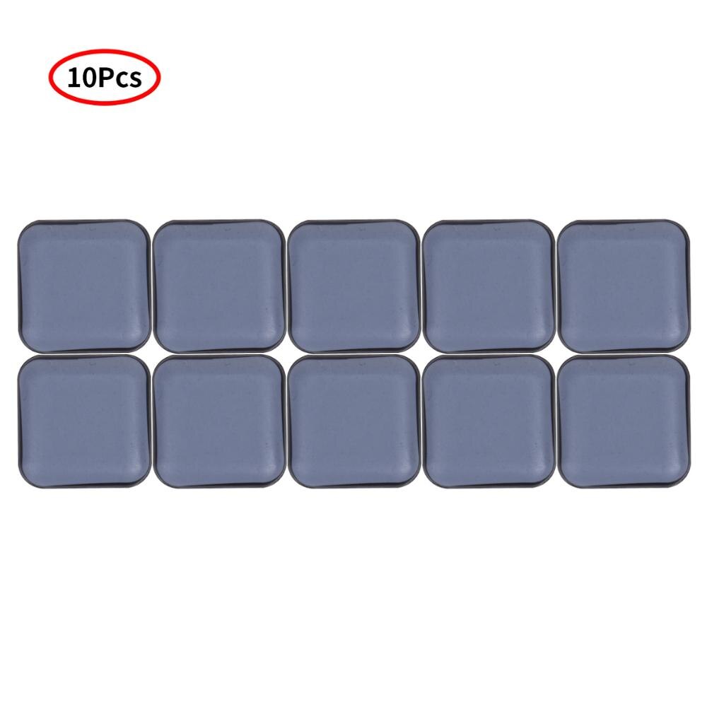 Almohadillas deslizantes para patas de muebles Almohadillas protectoras antideslizantes de goma adhesivas para pies de muebles, Almohadillas protectoras para patas de mesa, taburetes para Sillas: 25x25mm Blue Yellow