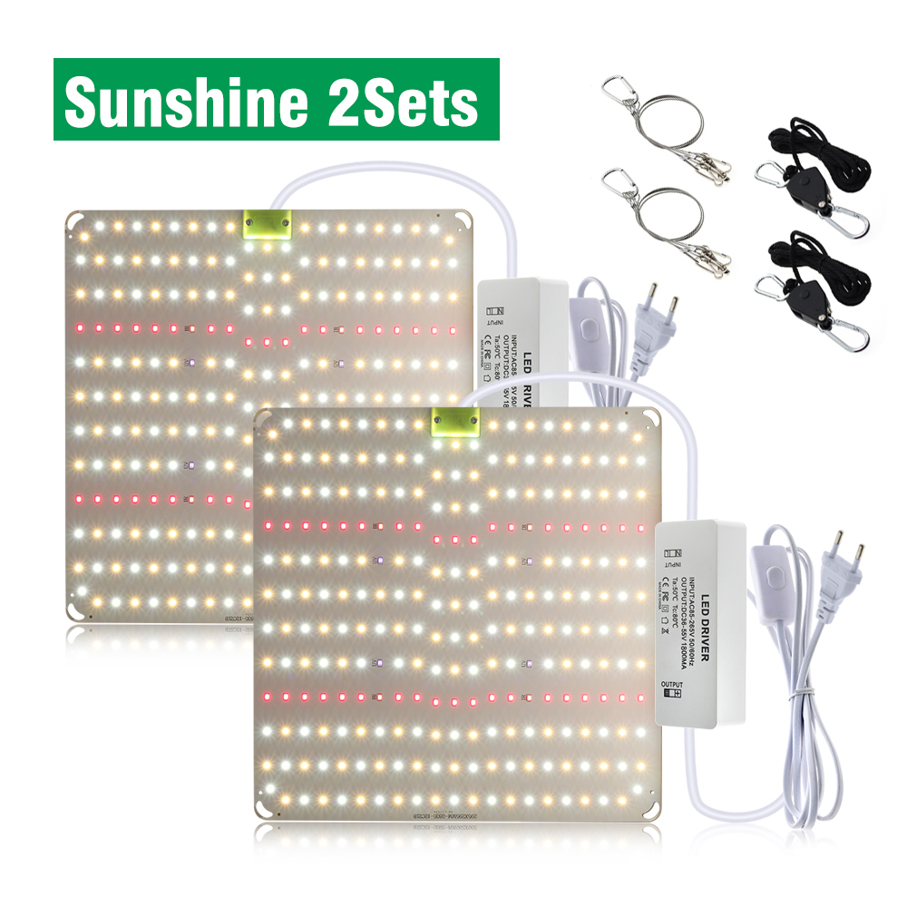 65 W Volledige Spectrum Groeilamp Met 5 Lichtkleuren LM281B LED Plant Licht Voor Kas Bloem en Plantengroei Verlichting: green / EU