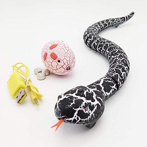 Infrarood Afstandsbediening Rattle Snake Speelgoed Simulatie Ratelslang April Fool 'S Dayrechargeable Afstandsbediening Realistische Voor Kids