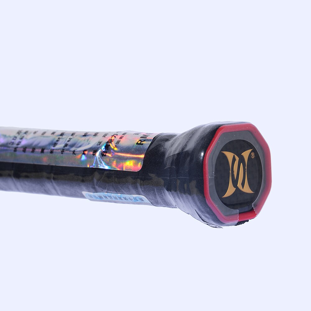 4U 87g Japanese Carbon Badminton Racket 32LBS Men's Power Attack Strung Badminton Racquet with Grips and Bag