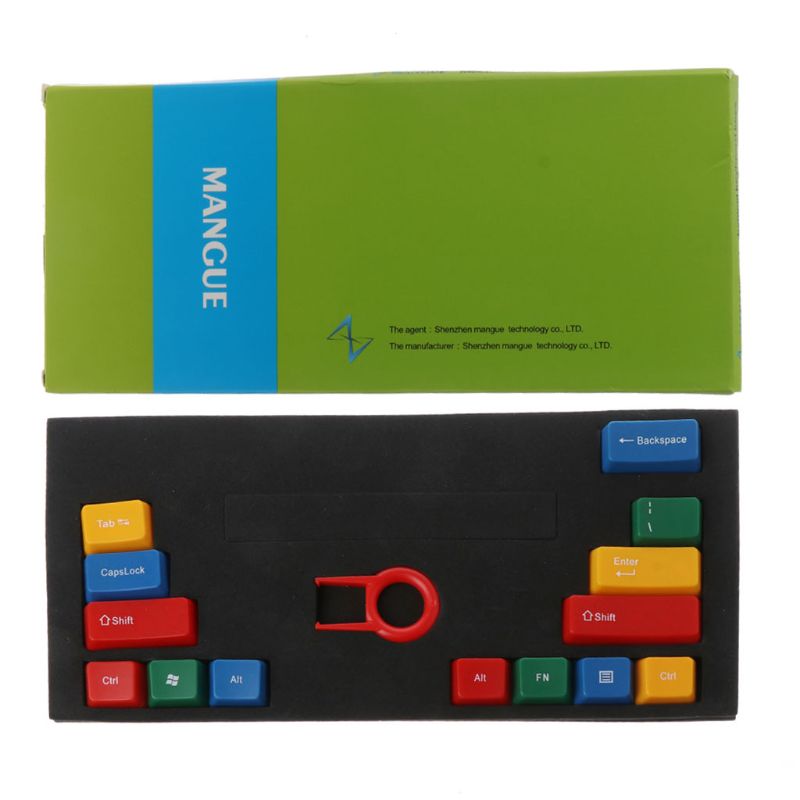 14 Keys ABS RGBY OEM Profile Keycaps for Cherry MX NOPPOO Ducky Filco Mechanical Keyboard Keycap: D