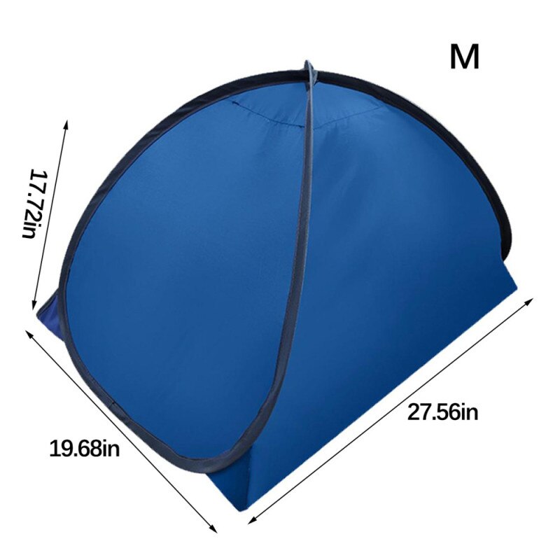 Portable Beach Tent Tent Pillow Small Folding Sun Protection Personal Tent Sun Shade Canopy Wind Proof Mini Beach Umbrella Tent: A-70x50x45cm