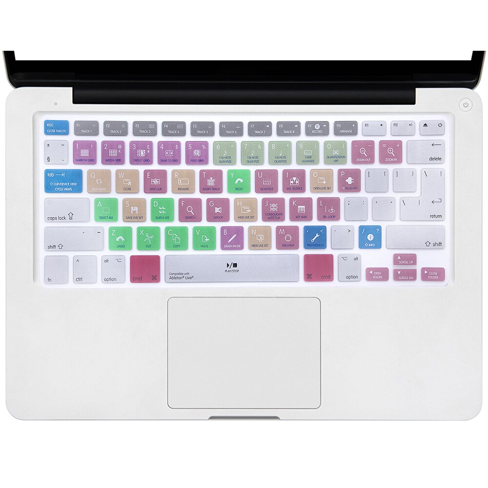 Hrh premiere pro final cut pro x ai ps genvej tastatur skin cover til macbook air pro retina 13 15 17 us/ eu layout både: Ableton live