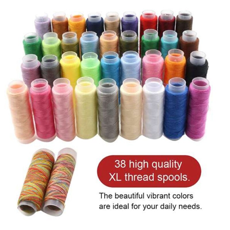 183Pcs Sewing Box Travel Sewing Kit Stitch Needle Thread Storage Bag Fabric Craft Mom Sewing Set