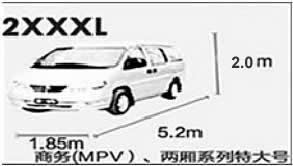 Business auto kap beschermhoes, MPV auto van cover, 2XL, 2XXL 2XXXL kan kiezen fit voor GL8 NV200 voor ODYSSEY SIENNA Alphard: 2XXXL