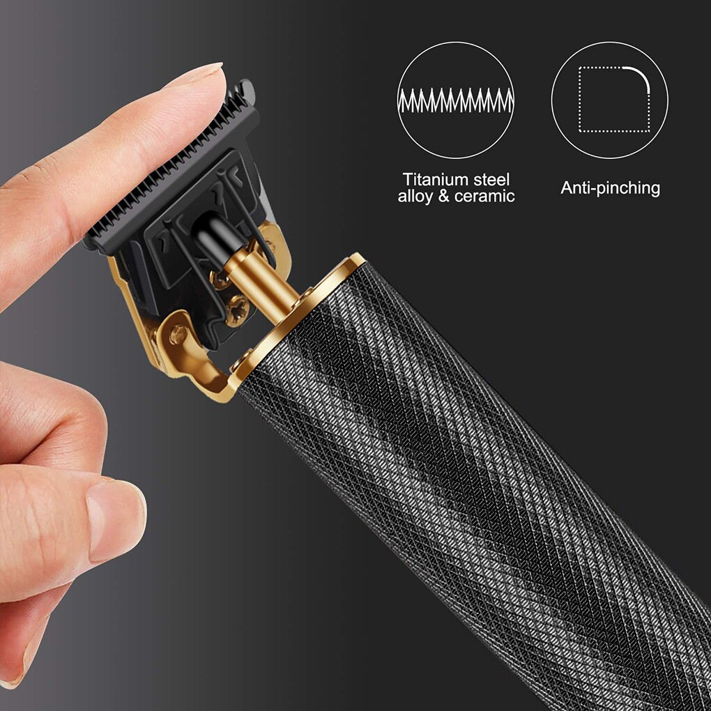 Hair Clipper Electric hair trimmer Cordless Shaver Trimmer 0mm Barber Hair Cutting Machine Beard Cutter Razor for Men